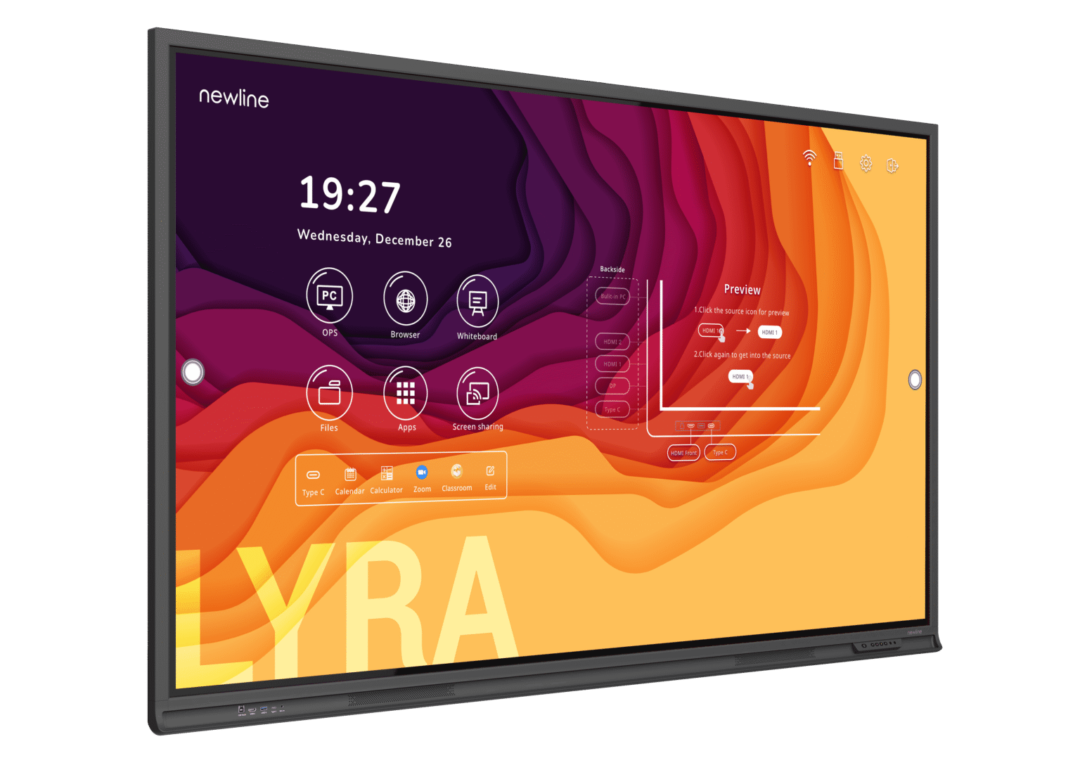 Pantalla Lyra Pro